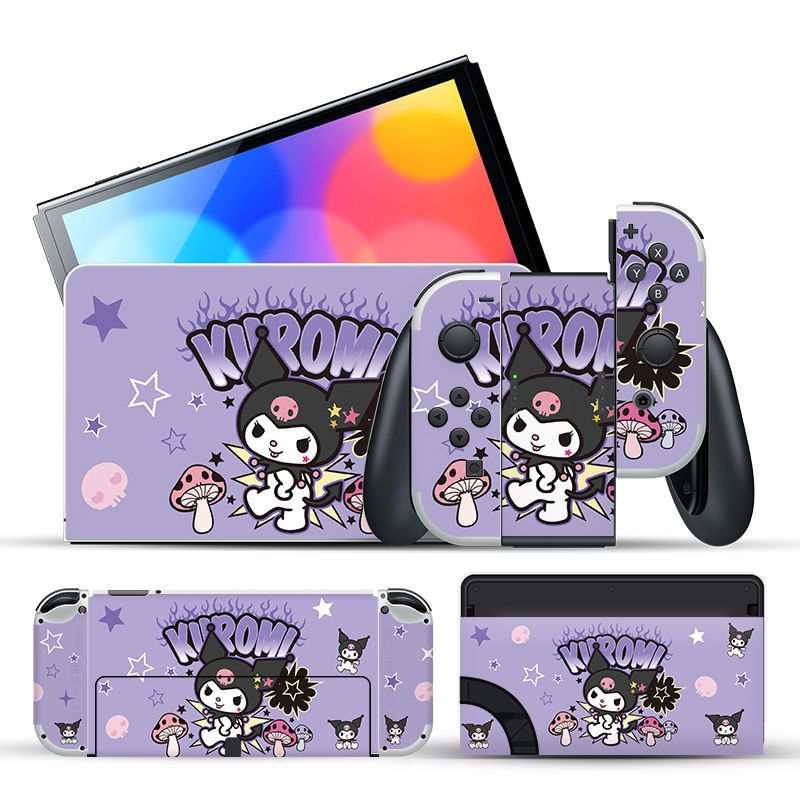 Gaming Pusheen Nintendo Switch OLED Skin