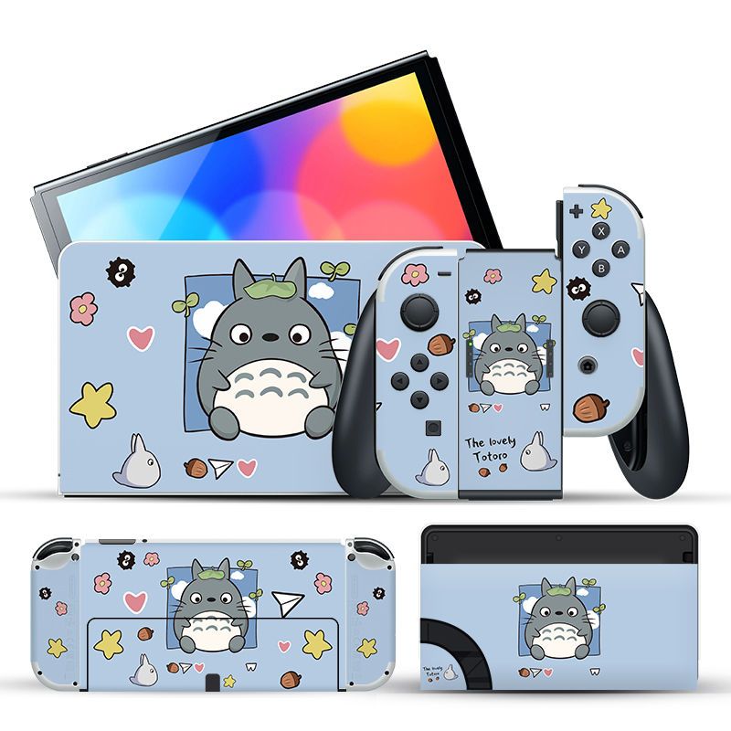 Gaming Pusheen Nintendo Switch OLED Skin