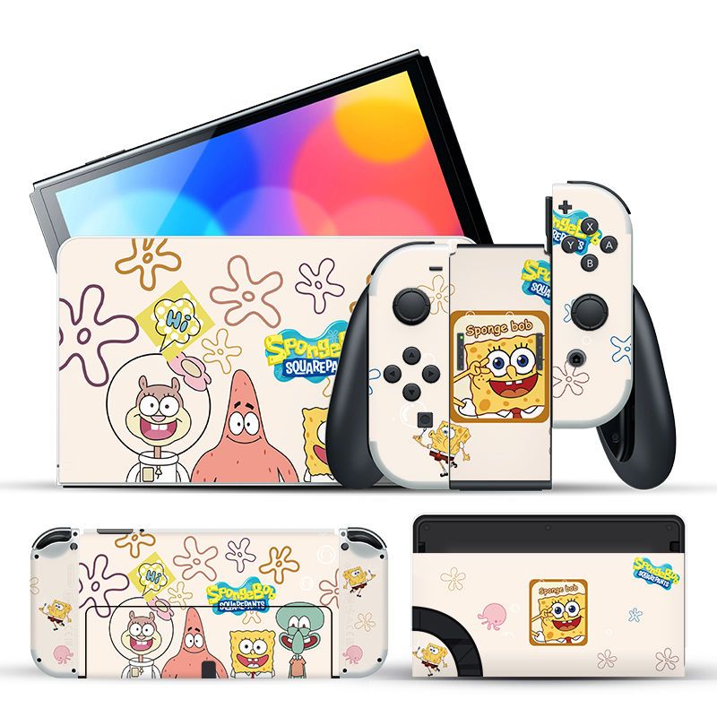 Gaming Pusheen Nintendo Switch OLED Skin