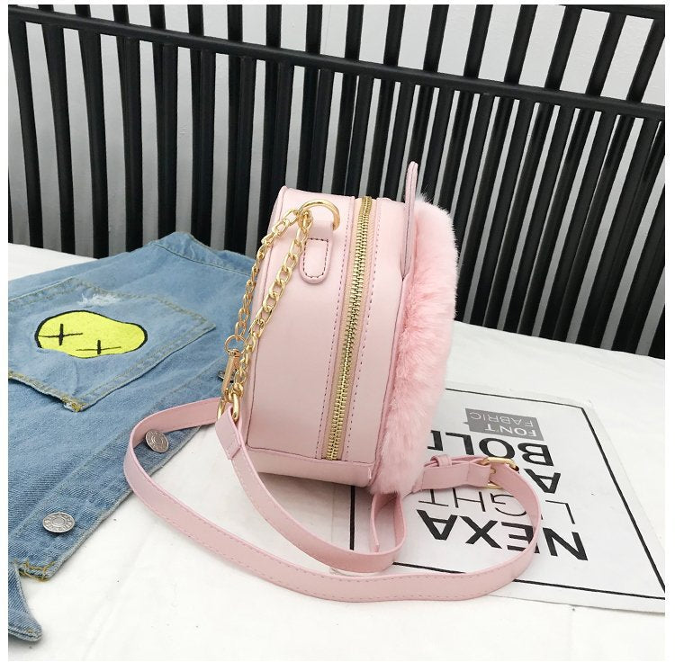 Cat Ears Super Cute And Fashion Crossbody Bag