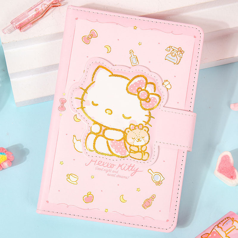 Sanrio Rubber Cover Non-date Planner Notebook