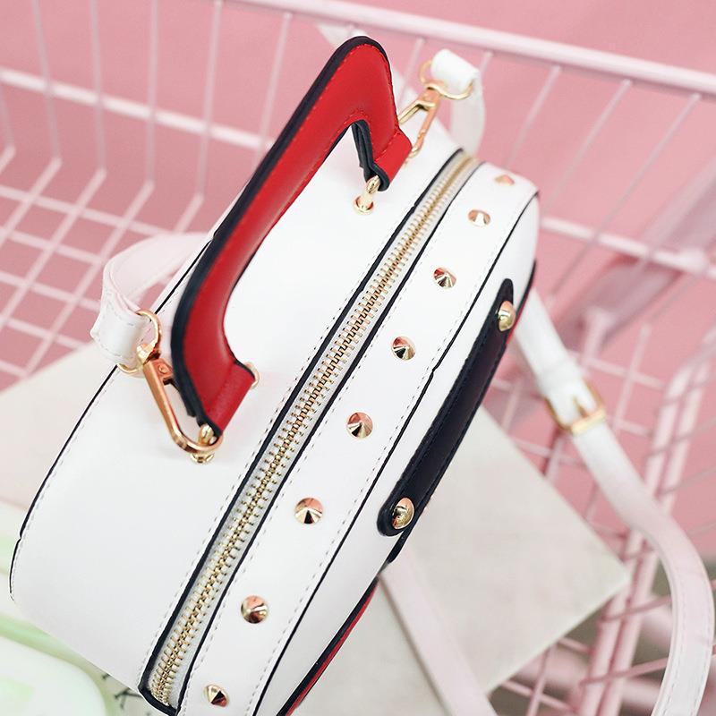 Radio Design PU Leather Handbag Shoulder Bag