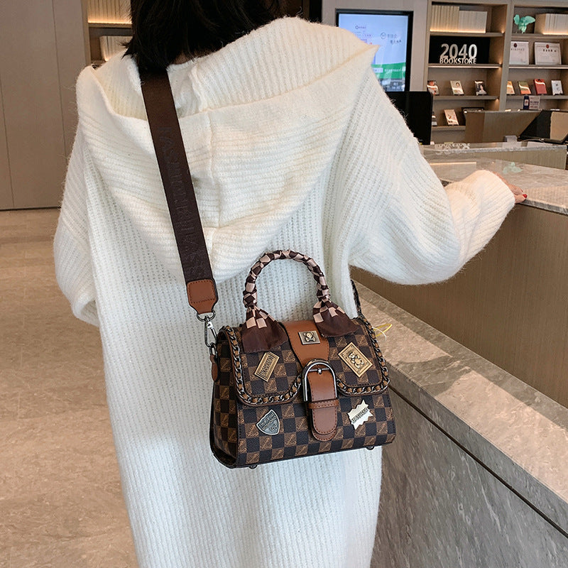 Luxury Vintage Print Hangbag Shoulderbag