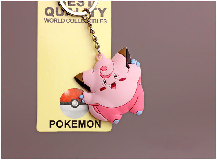 Kawaii PVC Pokemon Keychain