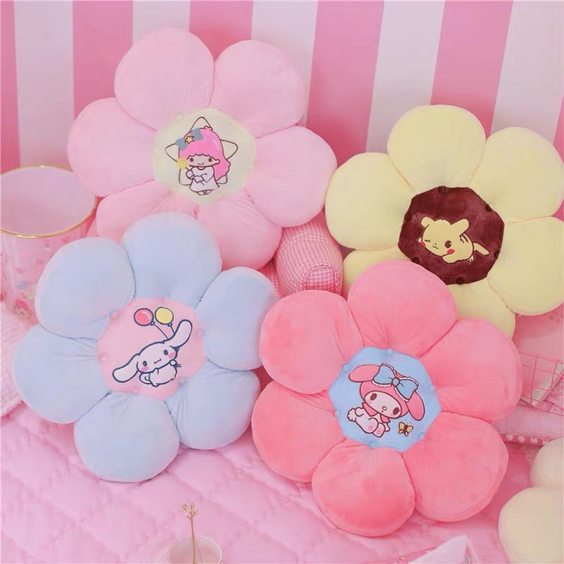 Anime Flower Cushion