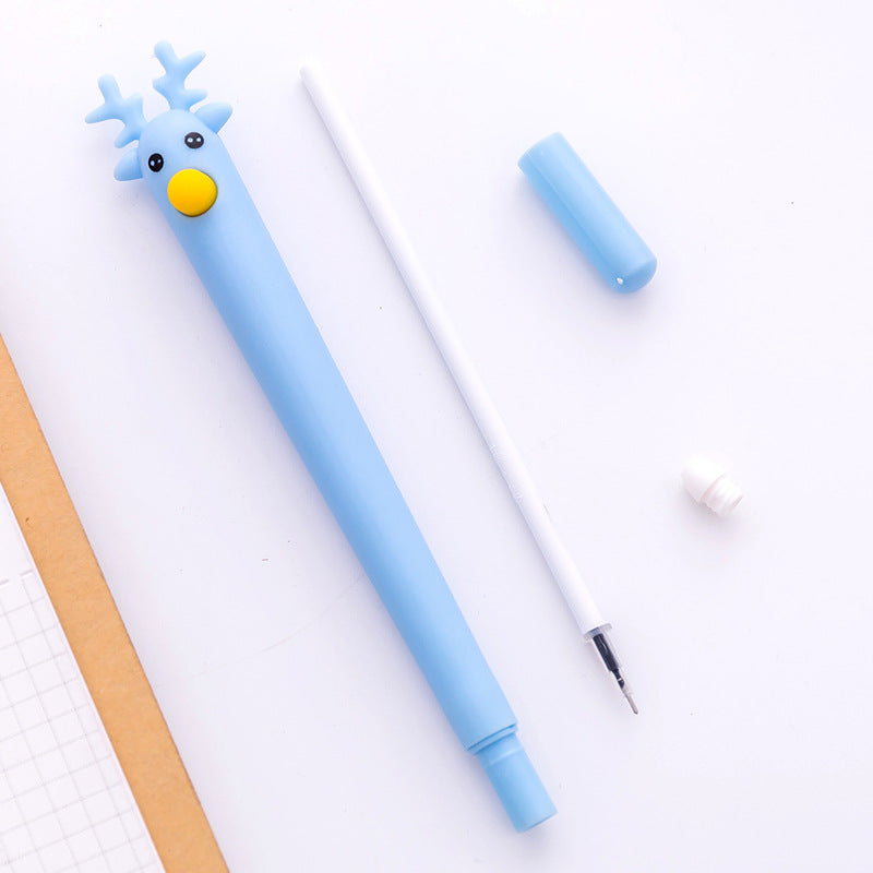 Kawaii Reindeer Gel Ink Pen