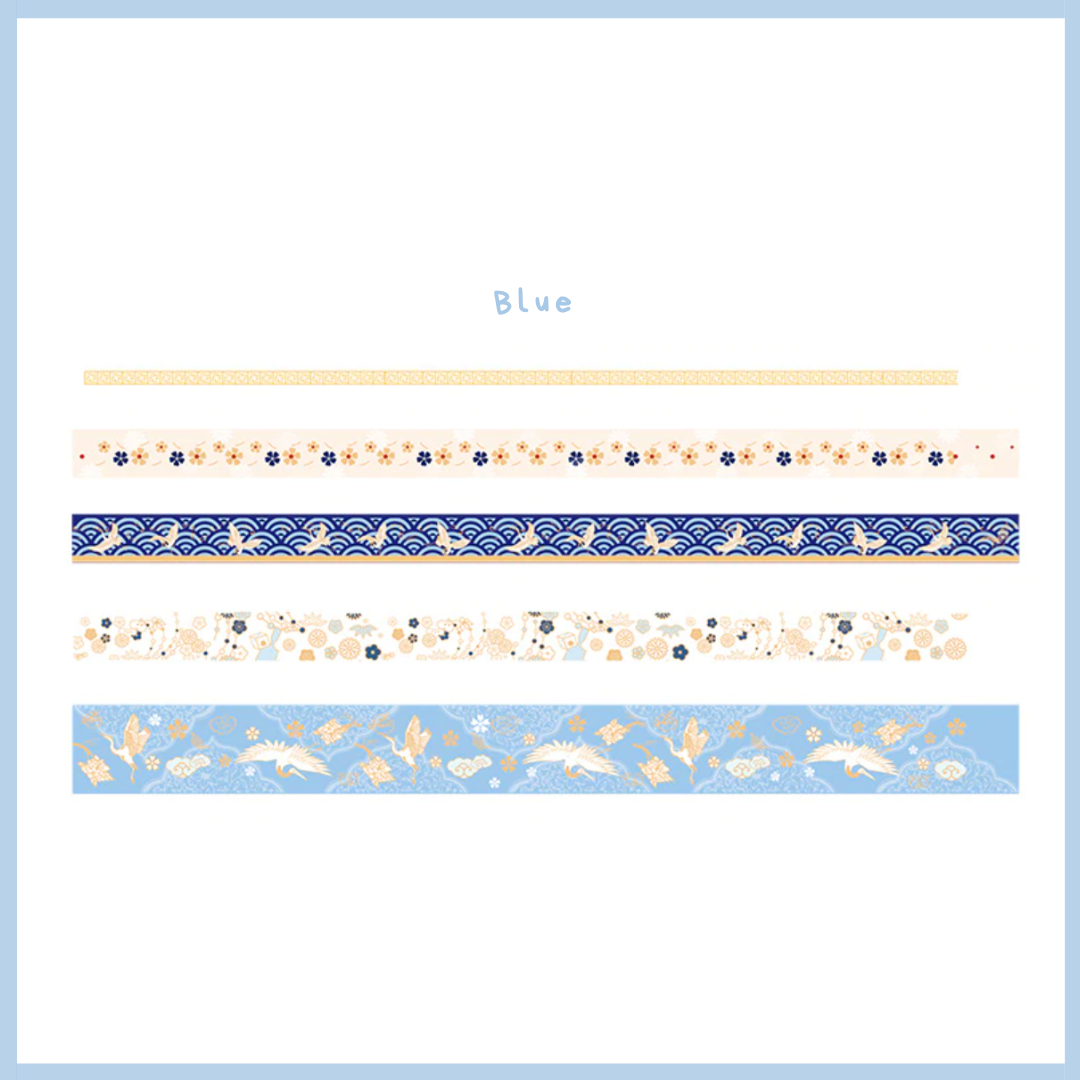 Golden Shikishi Washi Tape Set