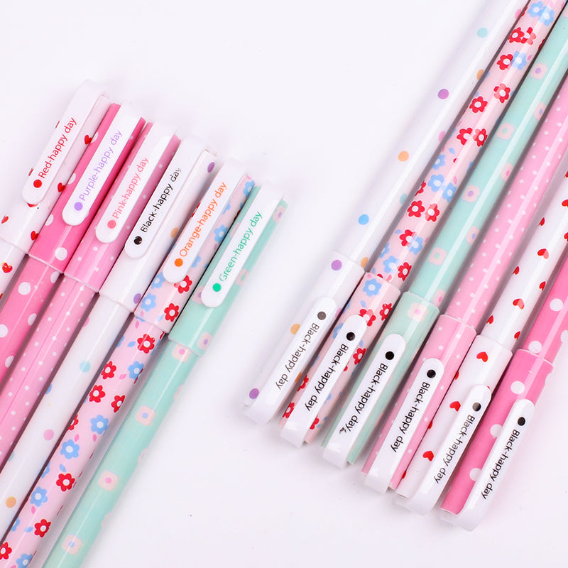 Kawaii Pattern Color Gel Pen 10-Pack 3