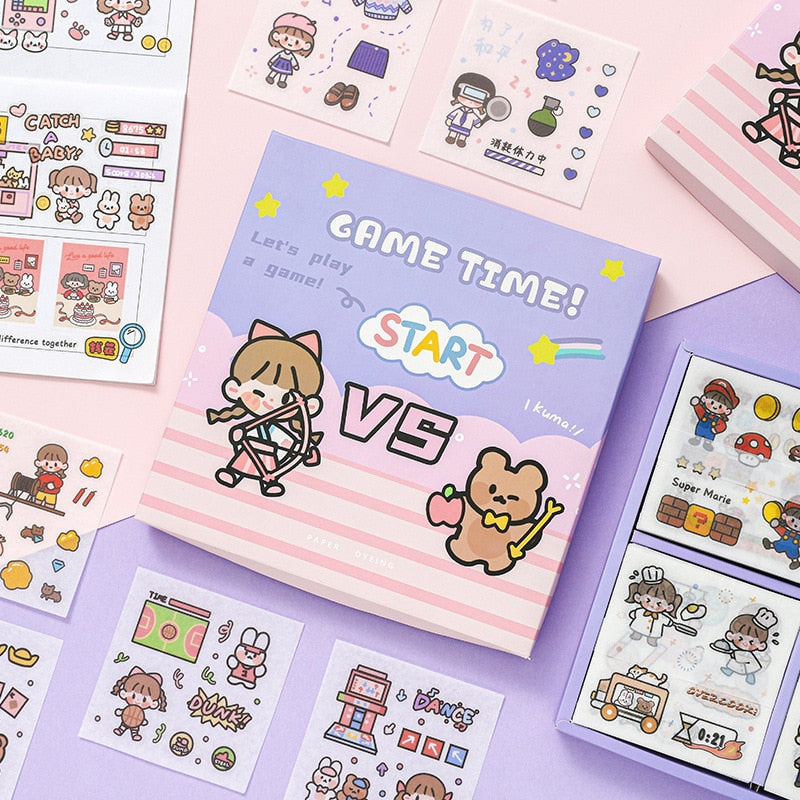 100SheetsSetCuteCutePlanetJournalStickers-voystationery-1