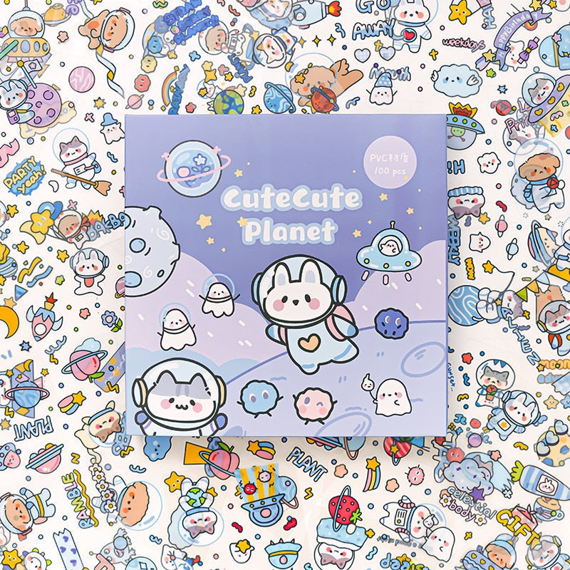 100SheetsSetCuteCutePlanetJournalStickers-voystationery-2