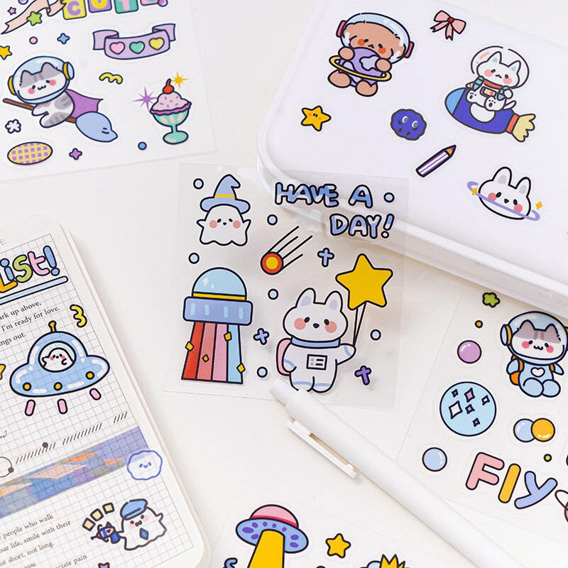 100SheetsSetCuteCutePlanetJournalStickers-voystationery-3