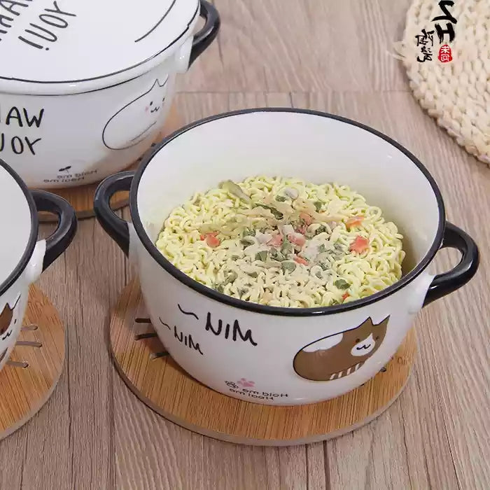 Kawaii Cat Bowl