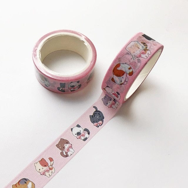 1PC Kawaii Cartoon Washi Tape