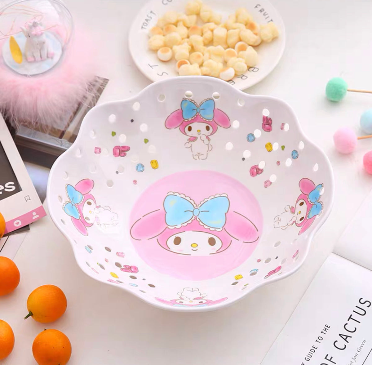 Cute Cartoon Sanrio Fruit Plate