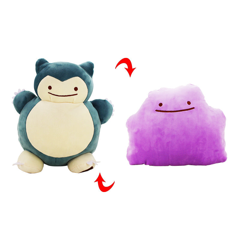 Kawaii Snorlax Ditto Deformable Pillow