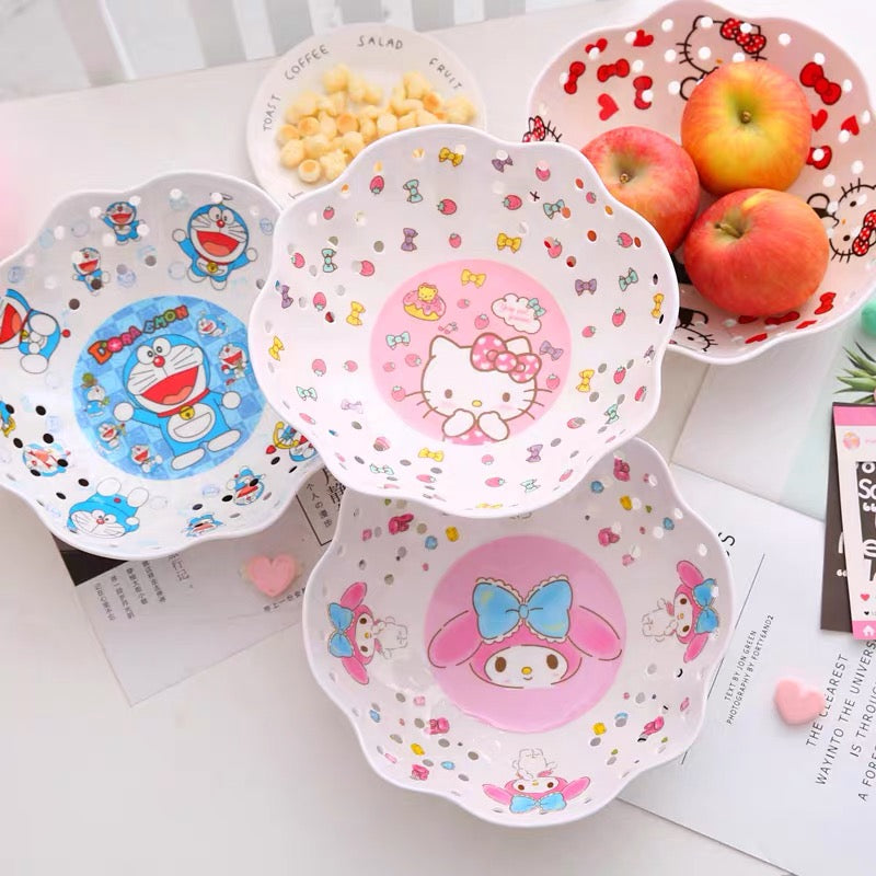 Cute Cartoon Sanrio Fruit Plate