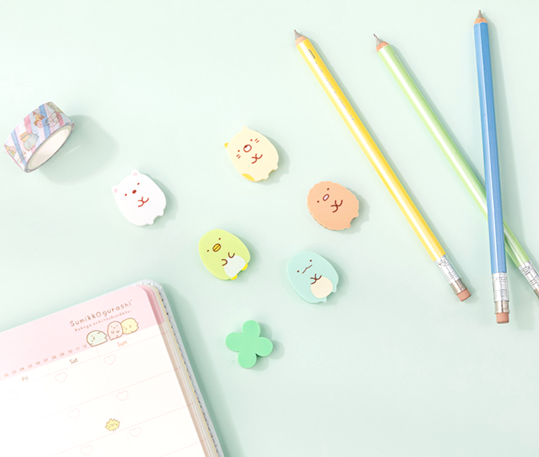 Sumikko Gurashi Eraser - 5 Pieces Set