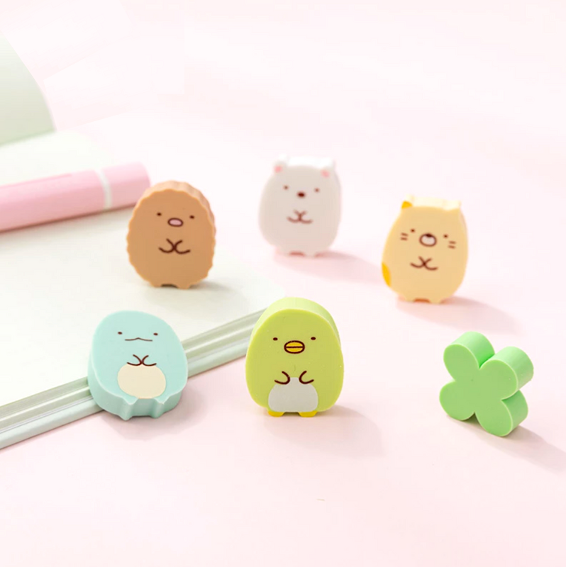 Sumikko Gurashi Eraser - 5 Pieces Set