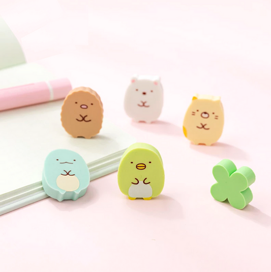 Sumikko Gurashi Eraser - 5 Pieces Set