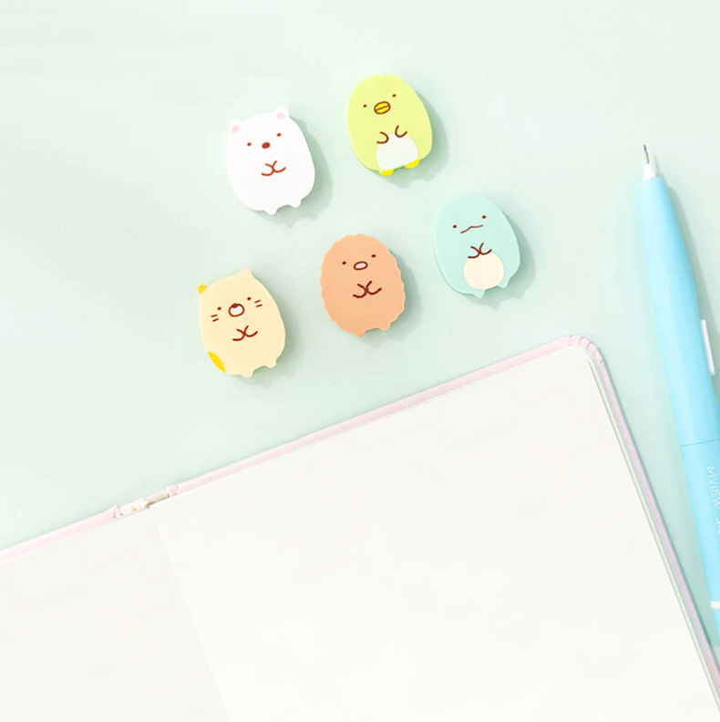 Sumikko Gurashi Eraser - 5 Pieces Set