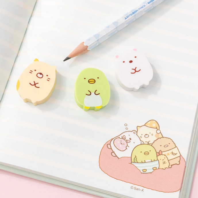 Sumikko Gurashi Eraser - 5 Pieces Set