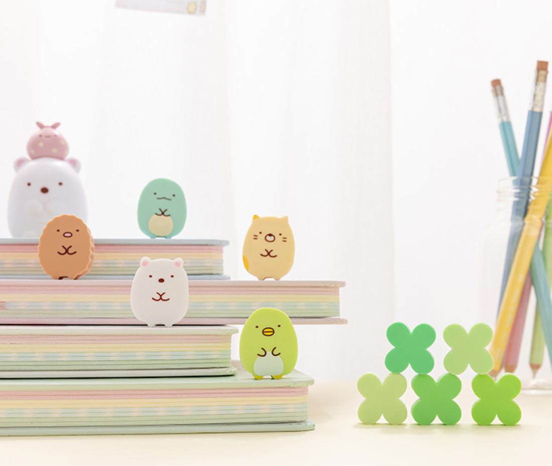 Sumikko Gurashi Eraser - 5 Pieces Set