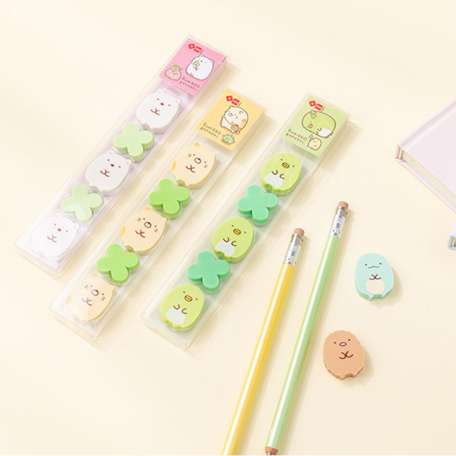 Sumikko Gurashi Eraser - 5 Pieces Set