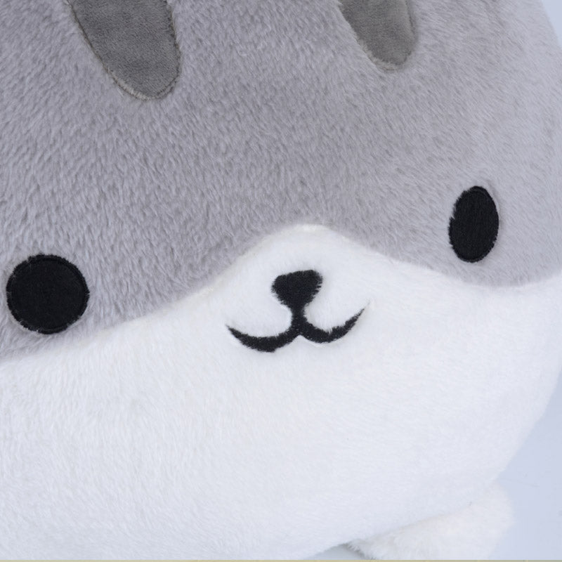 grey cat plush