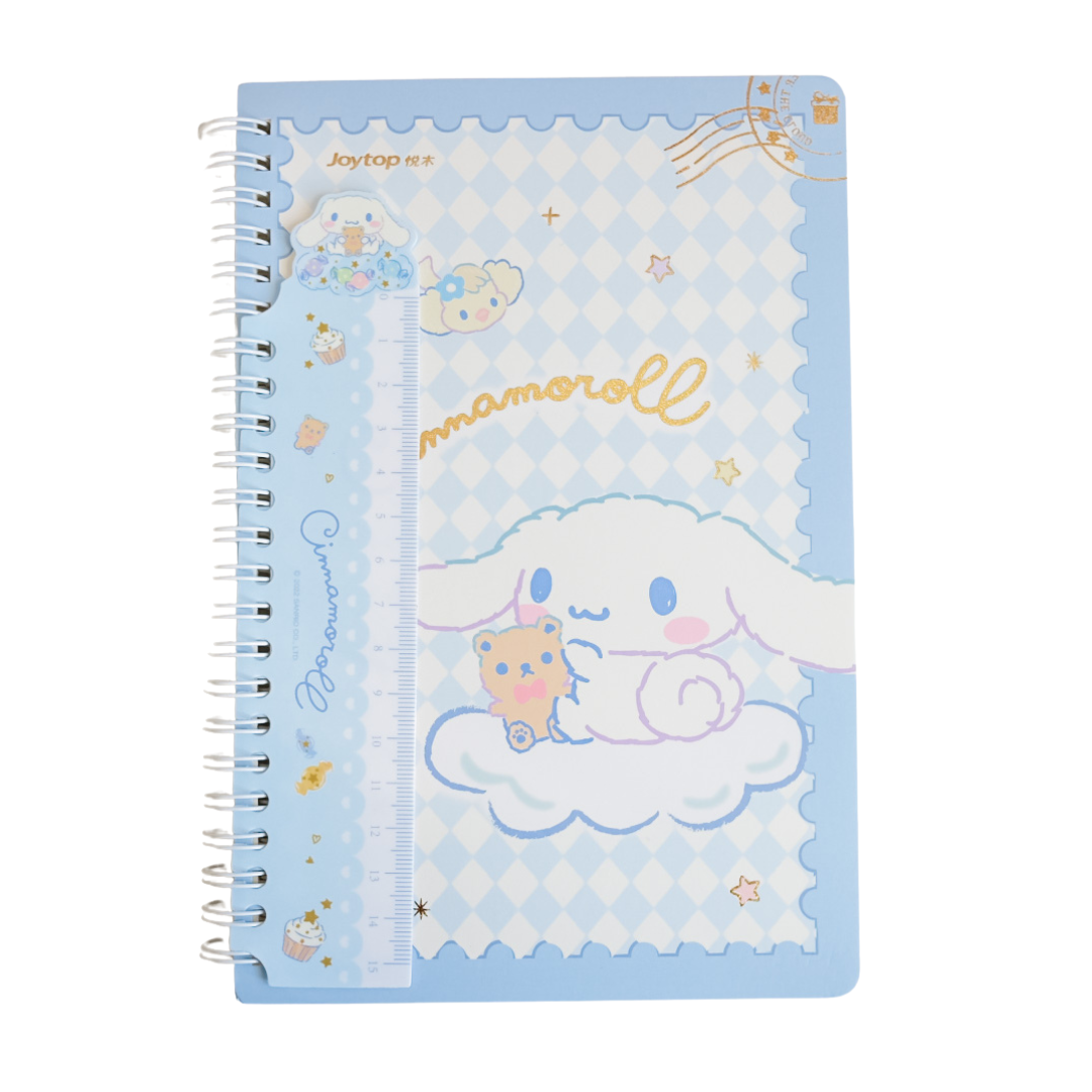 Sanrio Characters B5 Spiral Lined Notebook