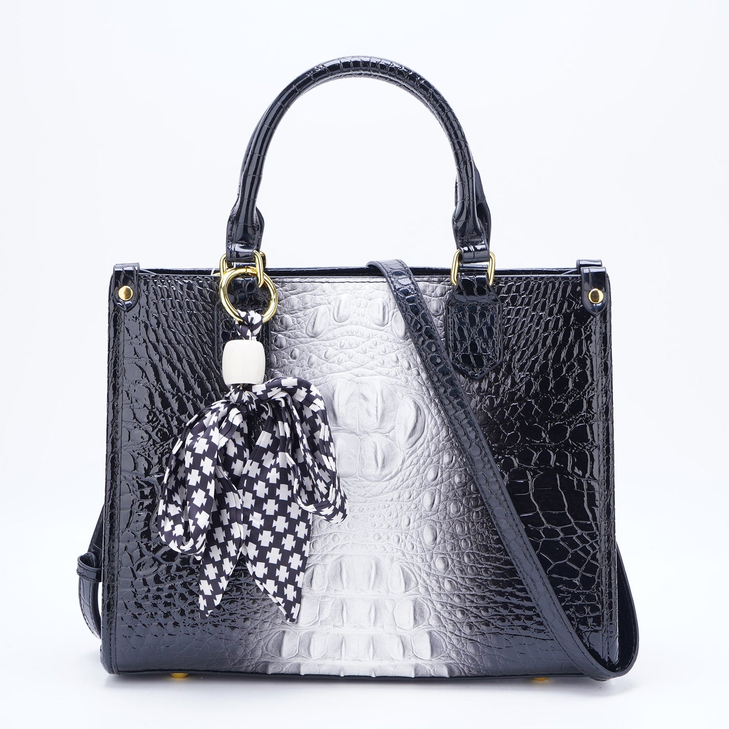 Women's Aligator Pattern Handbag/Shoulder Bag