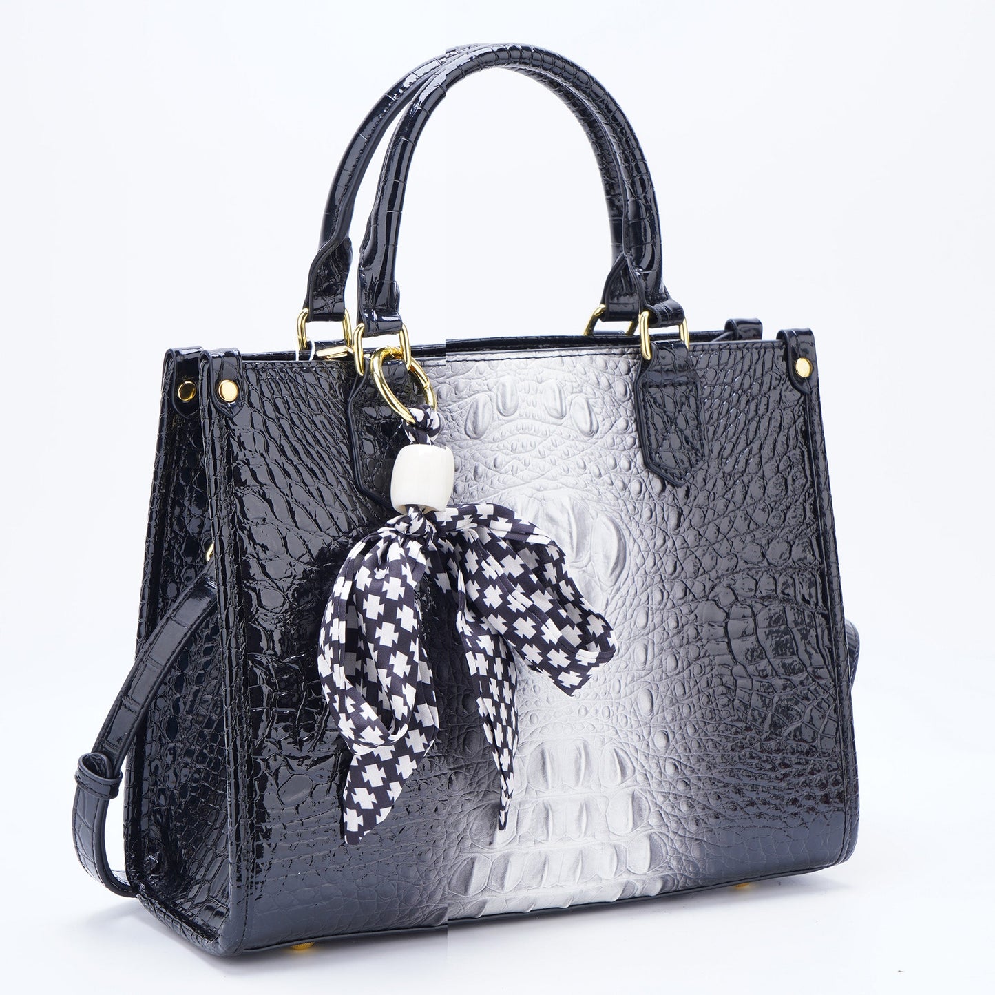 Women's Aligator Pattern Handbag/Shoulder Bag