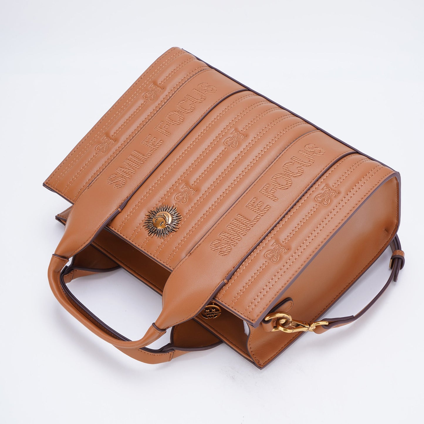 Women's Textured Leather Handbag/Crossbody Bag