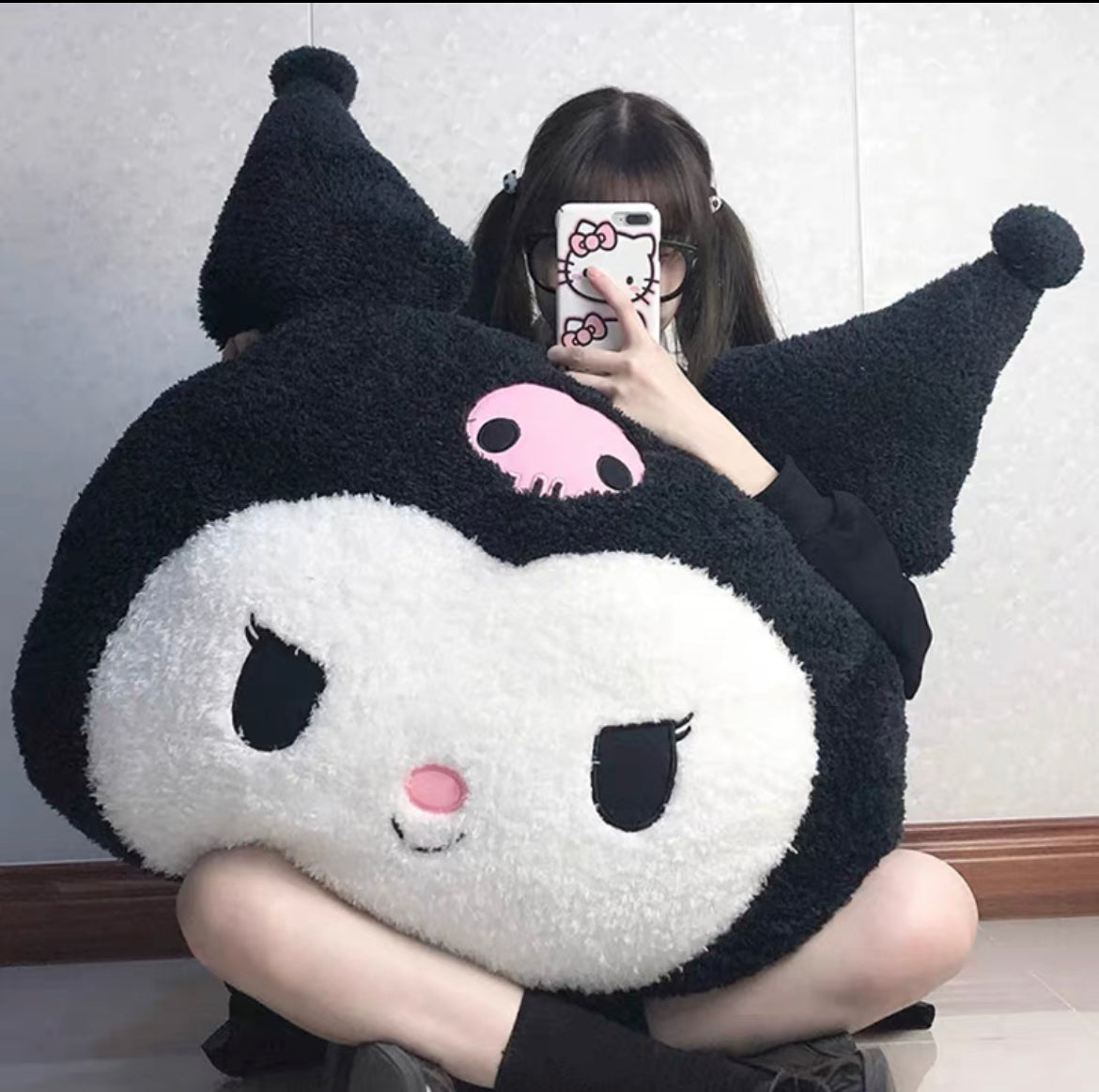 Cute Kuromi Plush Cushion