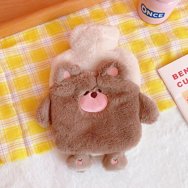 Kawaii Cute Fluffy Hot Water Bottles