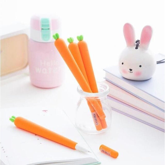 cute carrot gel pen