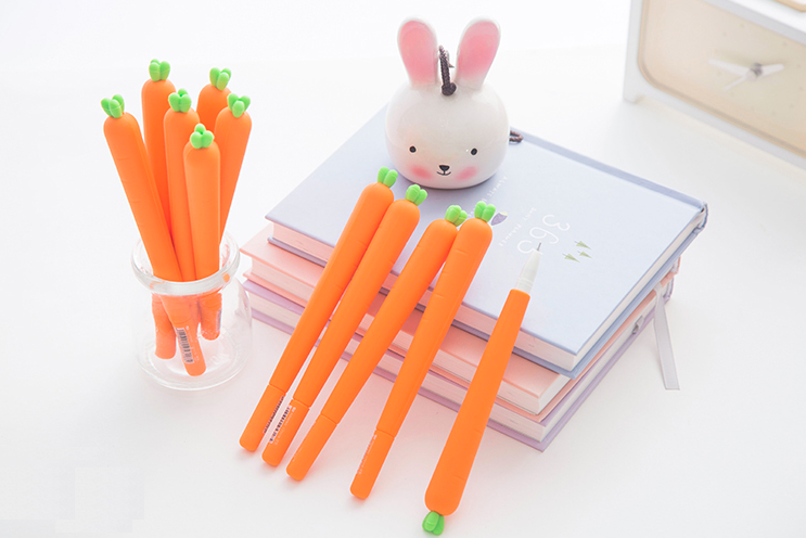 Cute Carrot Gel Ink Pen 8