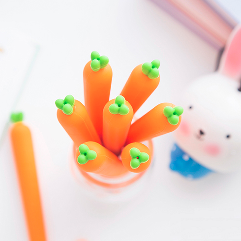 carrot gel pen