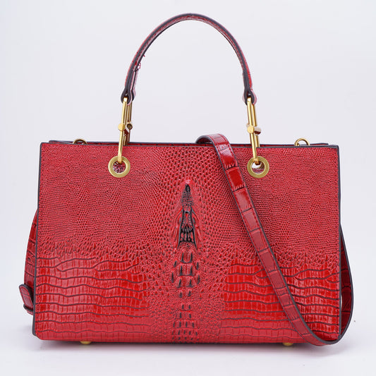 Women's Aligator Pattern Handbag/Shoulder Bag