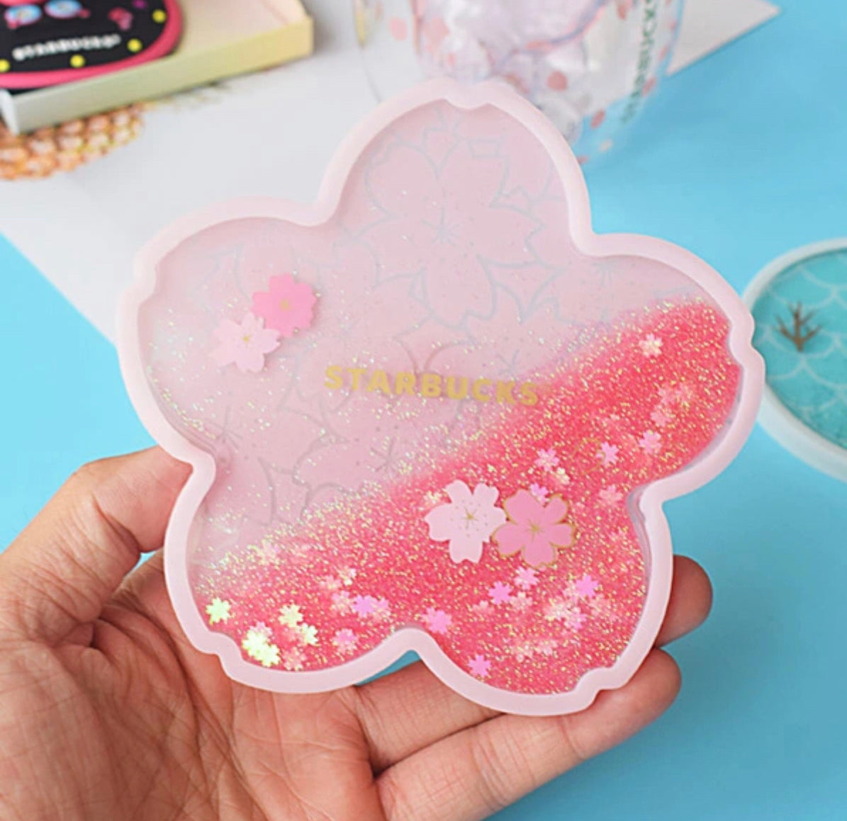 Lovely Sakura Cup Mat