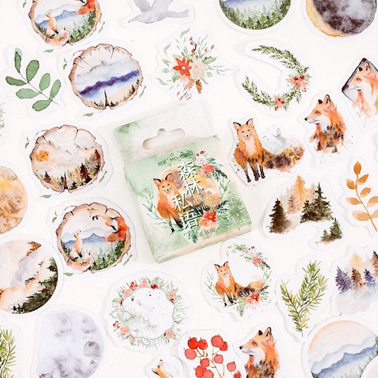 Forest Whispers Paper Stickers