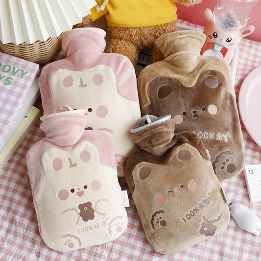 500/1000ml Kawaii Bear Hot Water Bottle