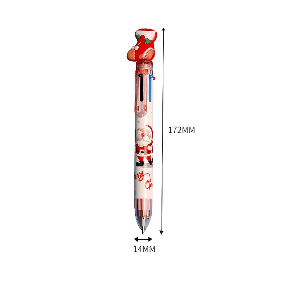 Mystery Christmas Multi Colour Ball Point Pen