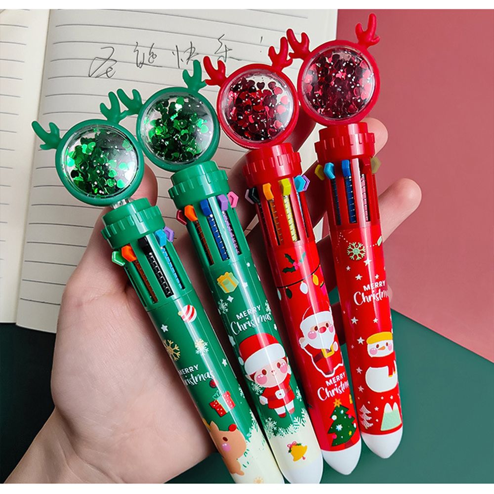 Mystery Christmas Multi Colour Ball Point Pen