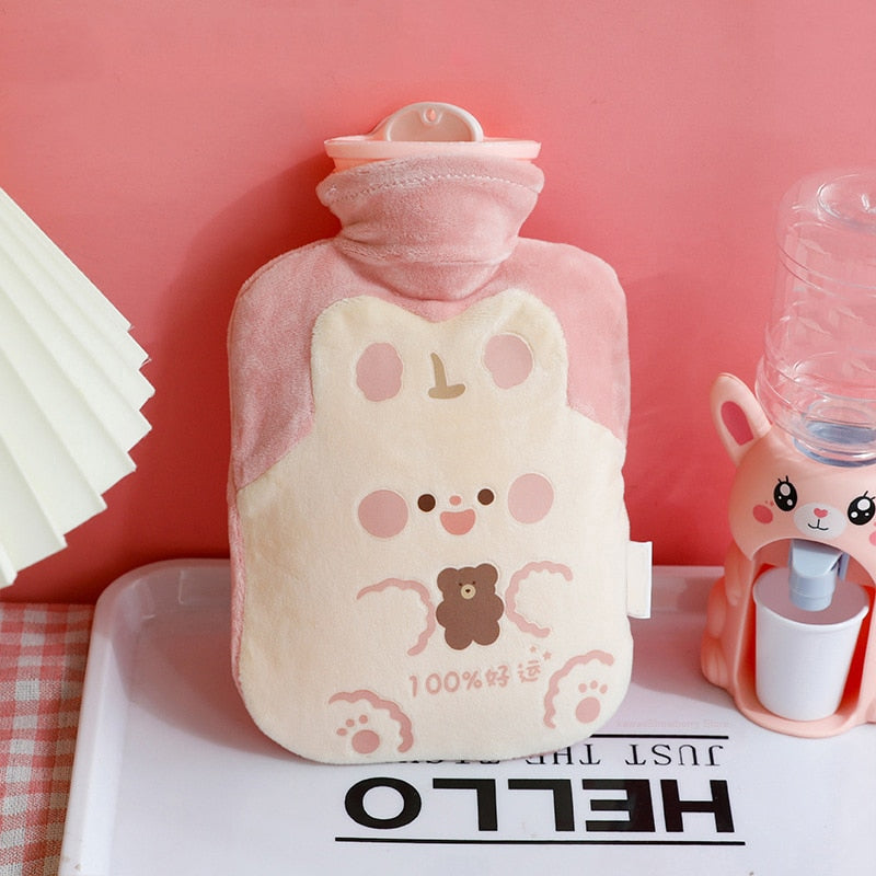 500/1000ml Kawaii Bear Hot Water Bottle