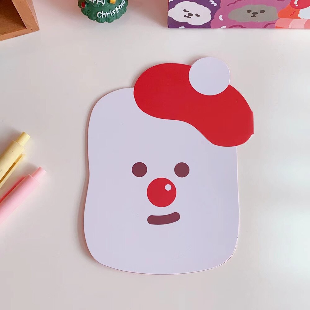 10pcs/lot Kawaii Bear Christmas Gift Cards