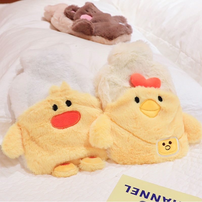 Kawaii Cute Fluffy Hot Water Bottles