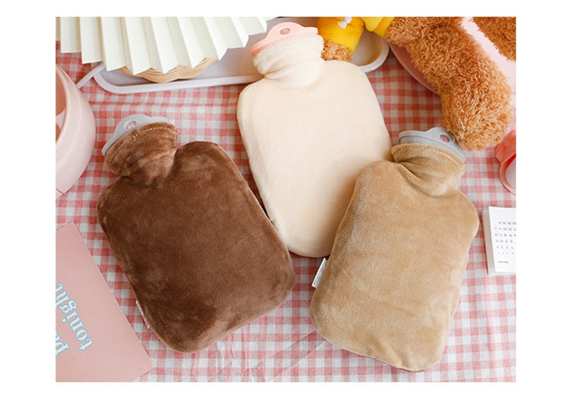 500/1000ml Kawaii Bear Hot Water Bottle-6