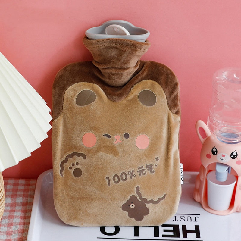 500/1000ml Kawaii Bear Hot Water Bottle