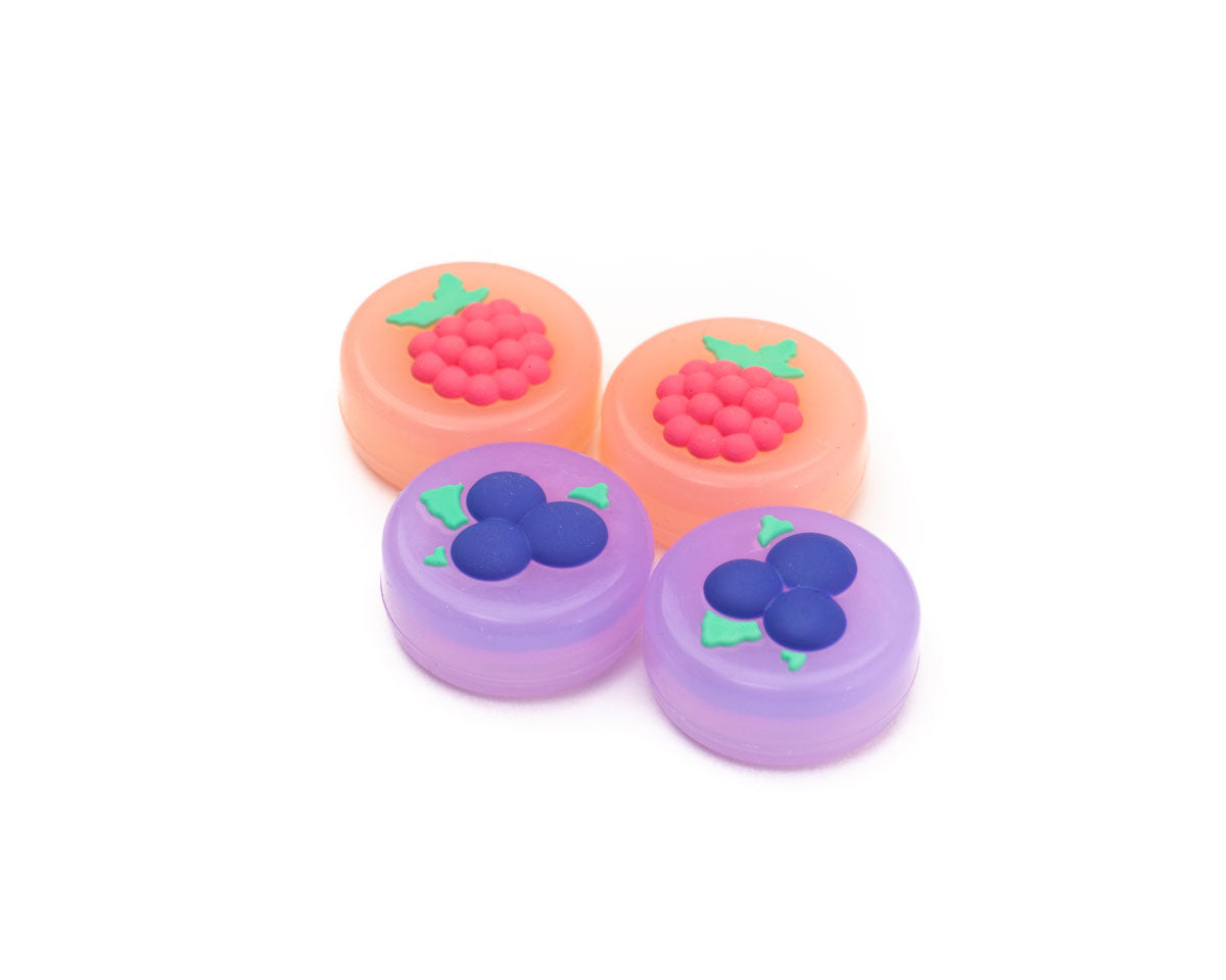 Raspberry and Blueberry Thumb Grips - Switch, Switch OLED, Switch Lite