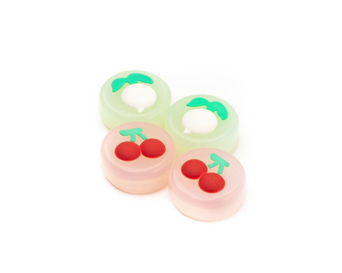 Turnip and Cherry Thumb Grips - Switch, Switch OLED, Switch Lite